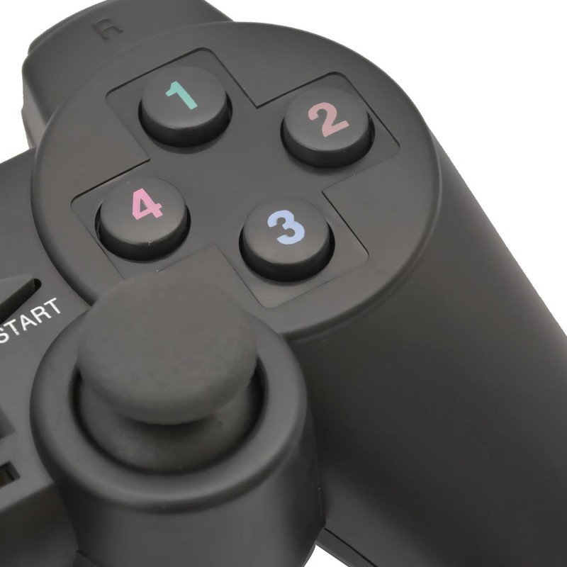 Gamepad przewodowy Msonic USB z funkcją wibracji MN3329BK cz… | PartsPC.pl