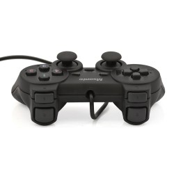 Gamepad przewodowy Msonic USB z funkcją wibracji MN3329BK cz… | PartsPC.pl