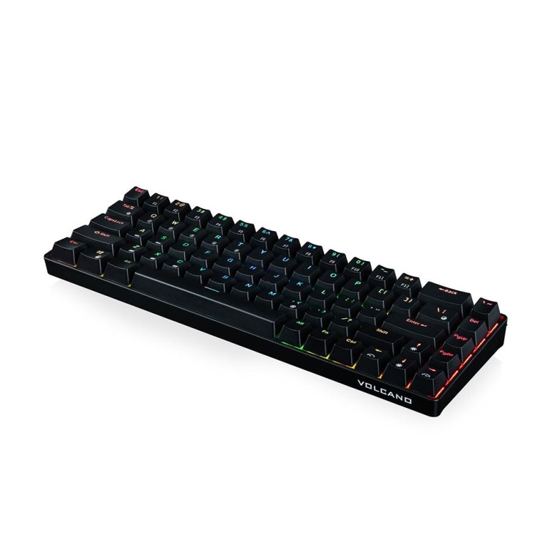 Klawiatura bezprzewodowa Modecom Volcano LANPARTY BT RGB Gaming mechaniczna