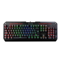 Klawiatura przewodowa Modecom Volcano HAMMER RGB Gaming mechaniczna