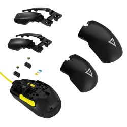 Mysz przewodowa Modecom Volcano JAGER optyczna czarna | PartsPC.pl
