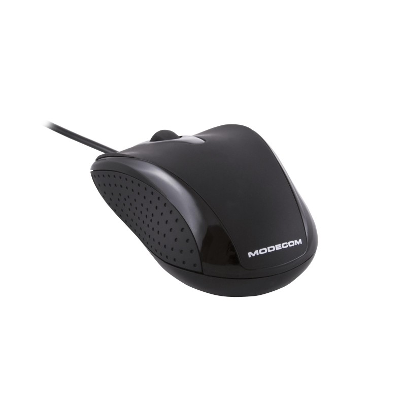 Mysz przewodowa Modecom MC-M4 optyczna czarna | PartsPC.pl