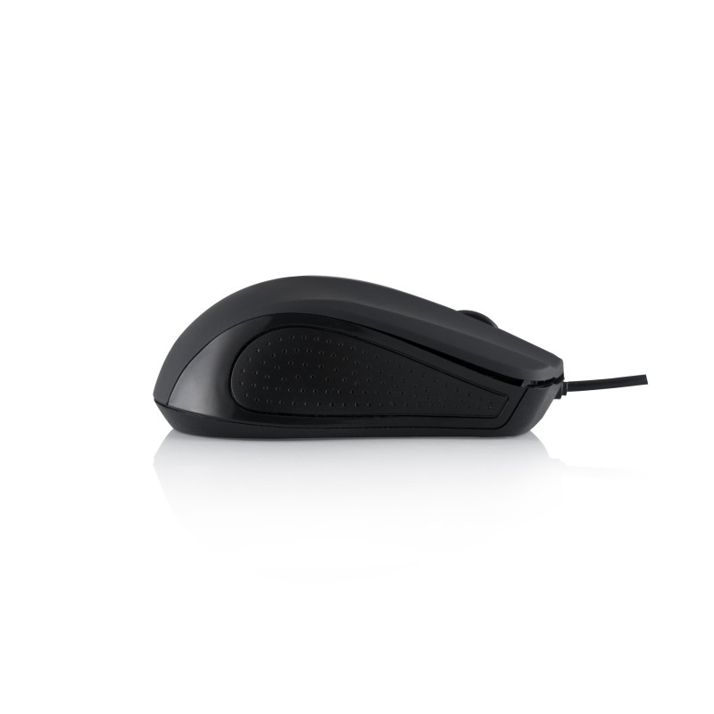 Mysz przewodowa Modecom MC-M9 czarna | PartsPC.pl