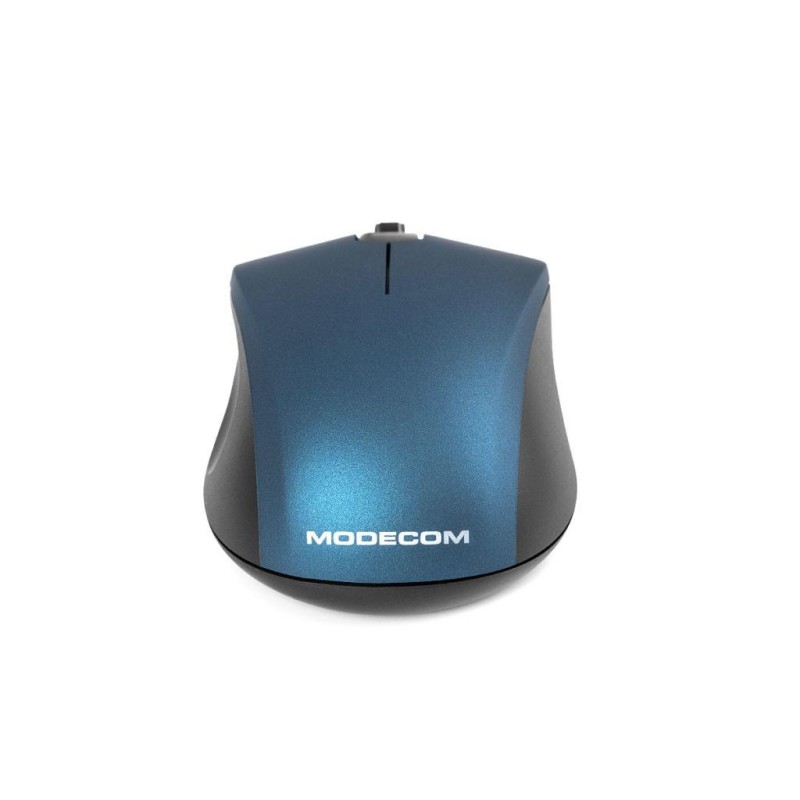 Mysz przewodowa Modecom MC-M10S SILENT optyczna niebieska | PartsPC.pl