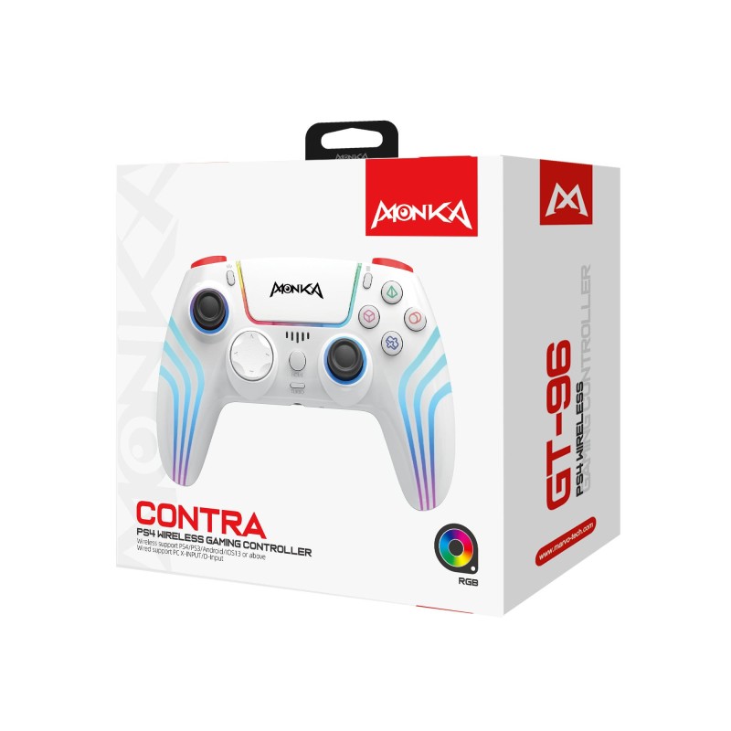 Gamepad bezprzewodowy Monka CONTRA PC/PS2/PS3/PS4/Switch/And… | PartsPC.pl