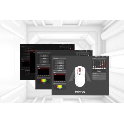 Mysz bezprzewodowa Monka GURU optyczna 26000dpi 2.4 GHz + Bl… | PartsPC.pl