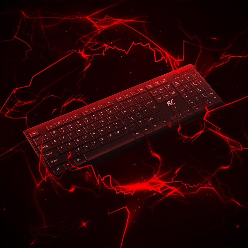 Klawiatura + mysz bezprzewodowa COMBO NanoRS, RS580 | PartsPC.pl
