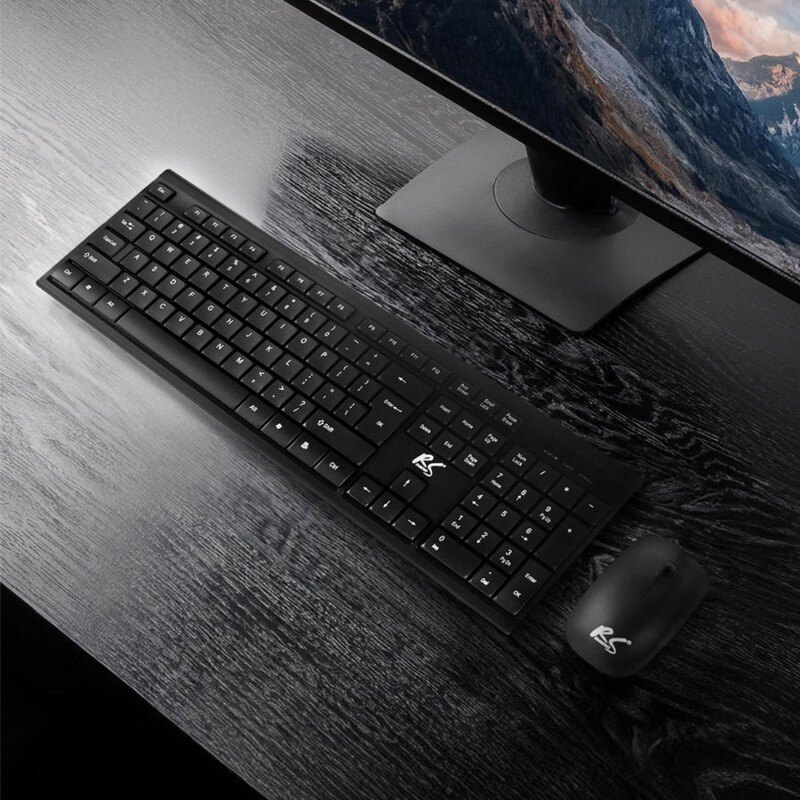 Klawiatura + mysz bezprzewodowa COMBO NanoRS, RS580 | PartsPC.pl