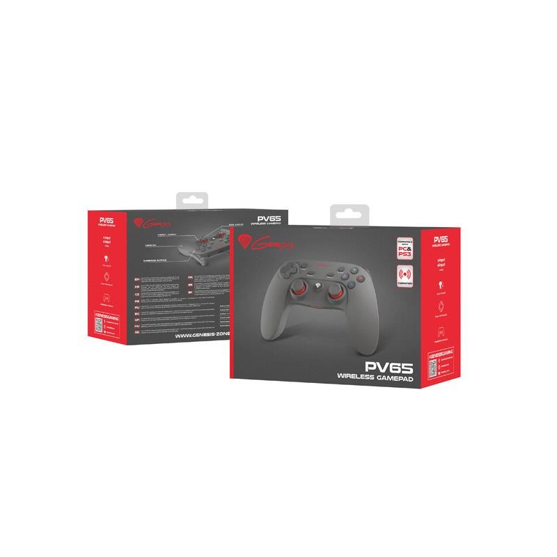 Gamepad Genesis Mangan PV65 Bezprzewodowy (DO PS3/PC) | PartsPC.pl