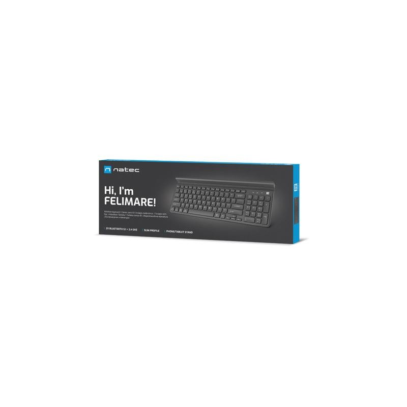 Klawiatura bezprzewodowa Natec Felimare US Bluetooth + 2.4GH… | PartsPC.pl