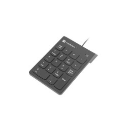Klawiatura Natec Goby 2 numeryczna USB 18 klawiszy czarna | PartsPC.pl