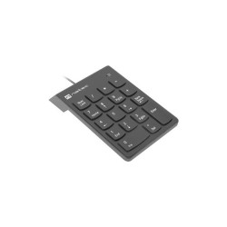 Klawiatura Natec Goby 2 numeryczna USB 18 klawiszy czarna | PartsPC.pl