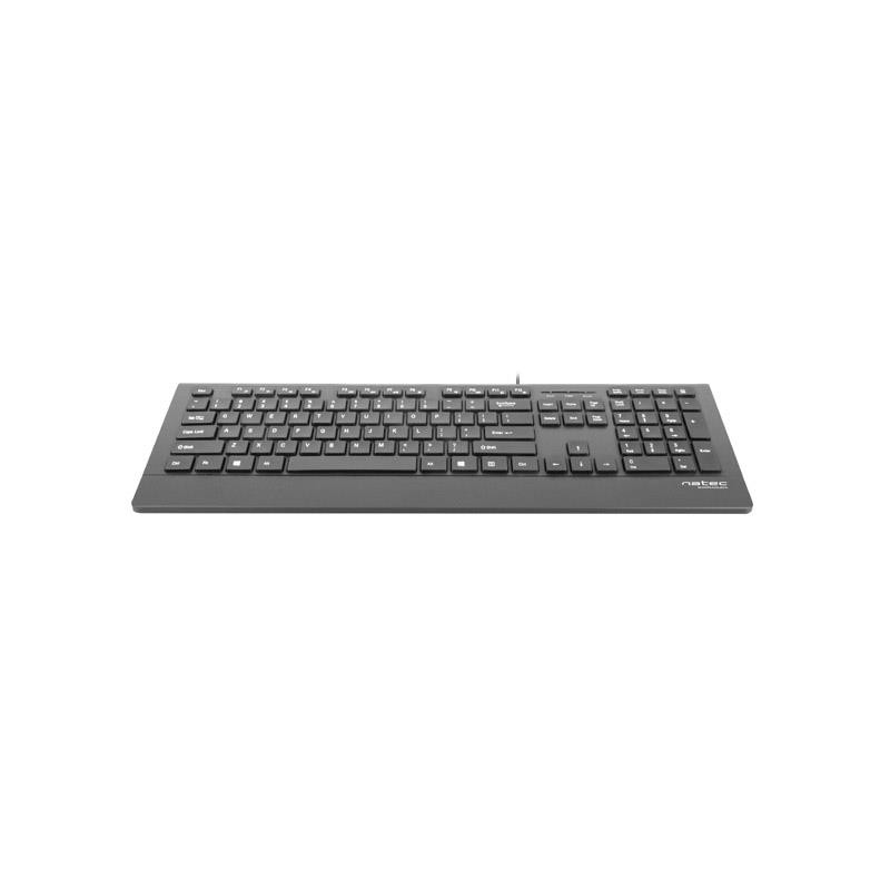 Klawiatura przewodowa Natec Barracuda USB czarna