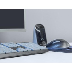 Klawiatura przewodowa Natec Nautilus US slim czarno-szara | PartsPC.pl