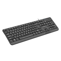 Natec Klawiatura Trout Slim USB CZ/SK 1.8m Czarna | PartsPC.pl
