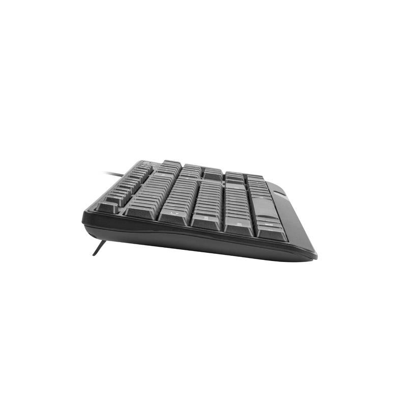 Natec Klawiatura Trout Slim USB CZ/SK 1.8m Czarna | PartsPC.pl