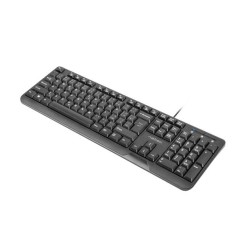 Natec Klawiatura Trout Slim USB CZ/SK 1.8m Czarna | PartsPC.pl