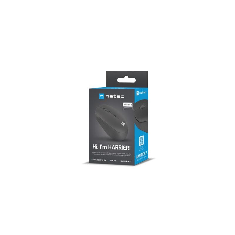 Mysz bezprzewodowa Natec Harrier 2 bluetooth 5.1 1600 DPI z … | PartsPC.pl