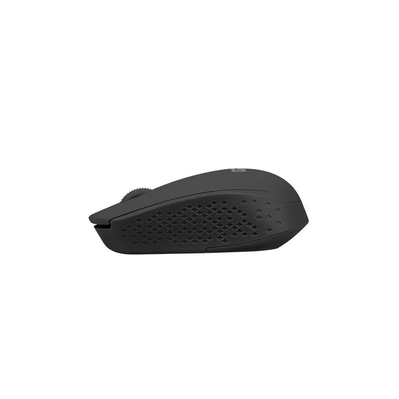 Mysz bezprzewodowa Natec Stork optyczna 1600 DPI czarna | PartsPC.pl