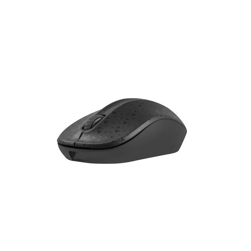 Mysz bezprzewodowa Natec Toucan optyczna 1600 DPI czarna | PartsPC.pl