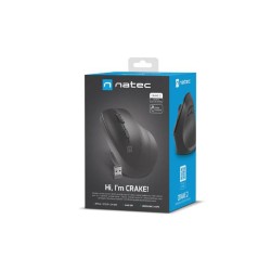 Mysz bezprzewodowa Natec Crake 2 Bluetooth 5.2 + 2.4GHz 2400… | PartsPC.pl