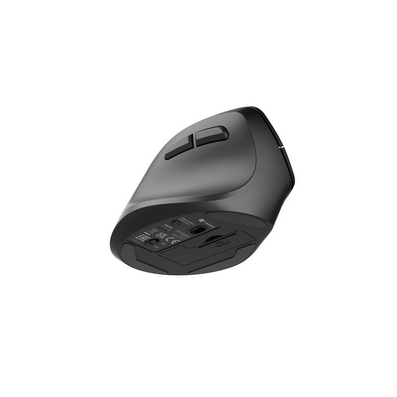 Mysz bezprzewodowa Natec Crake 2 Bluetooth 5.2 + 2.4GHz 2400DPI wertykalna