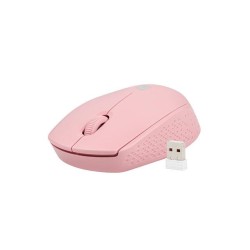 Mysz bezprzewodowa Natec Stork optyczna 1600 DPI różowa | PartsPC.pl