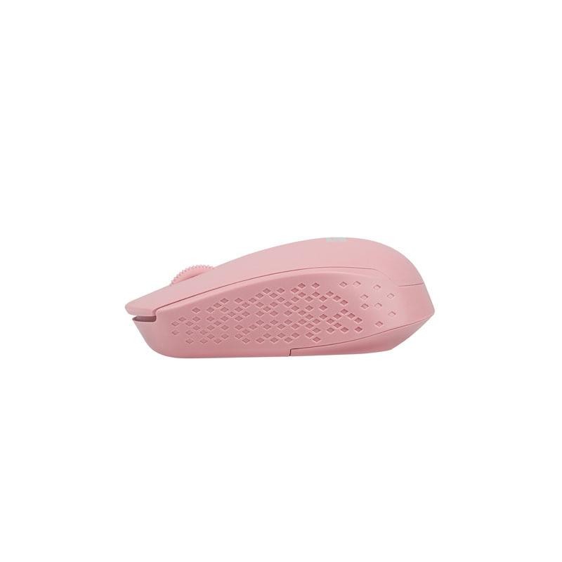 Mysz bezprzewodowa Natec Stork optyczna 1600 DPI różowa | PartsPC.pl