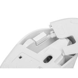 Mysz bezprzewodowa Natec Stork optyczna 1600 DPI biała | PartsPC.pl