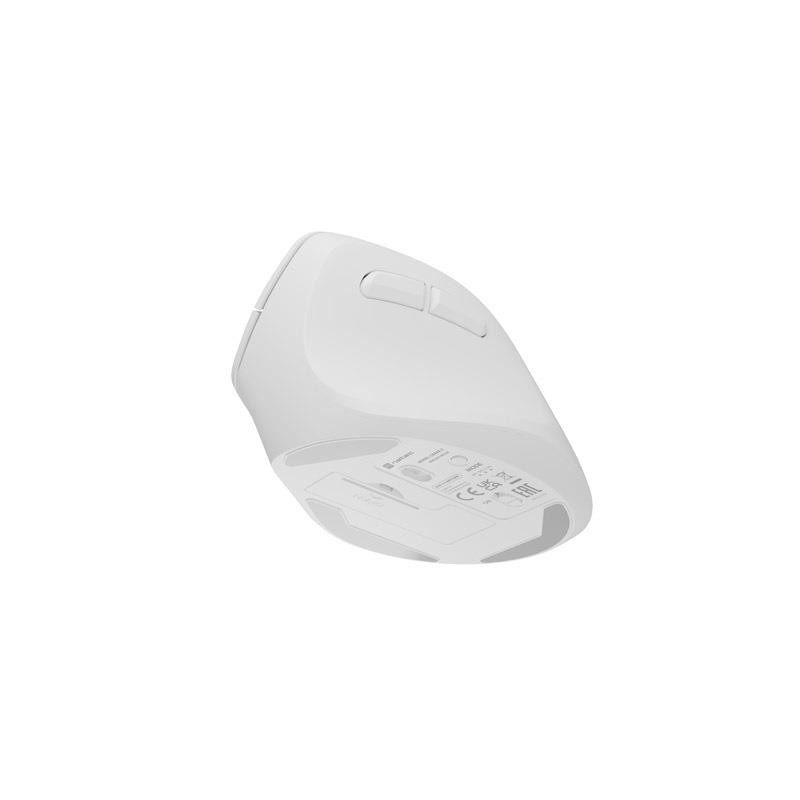 Mysz bezprzewodowa Natec Crake 2 Bluetooth 5.2 + 2.4GHz 2400DPI wertykalna