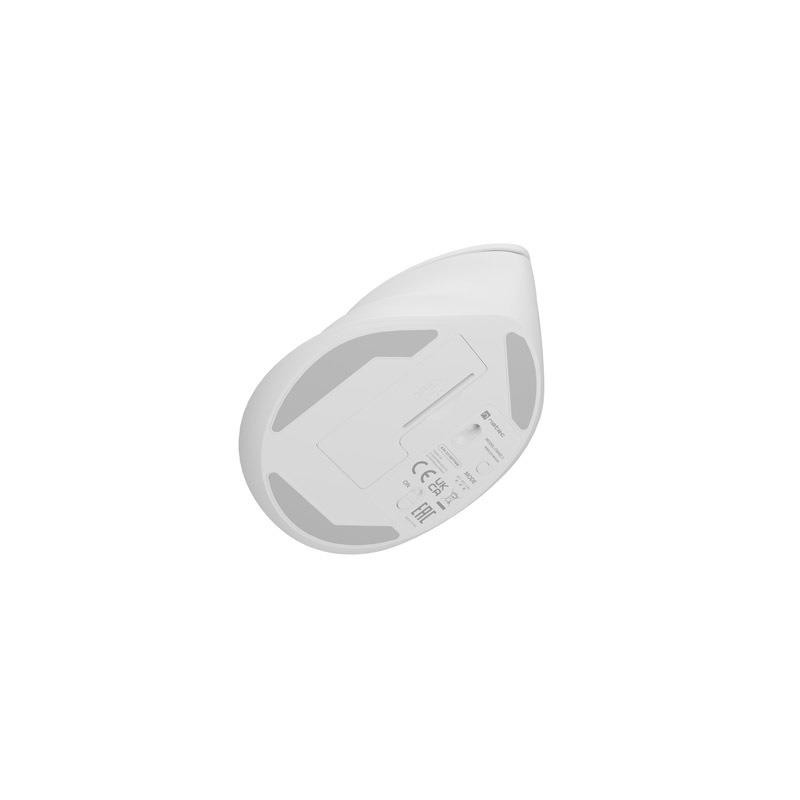 Mysz bezprzewodowa Natec Crake 2 Bluetooth 5.2 + 2.4GHz 2400DPI wertykalna