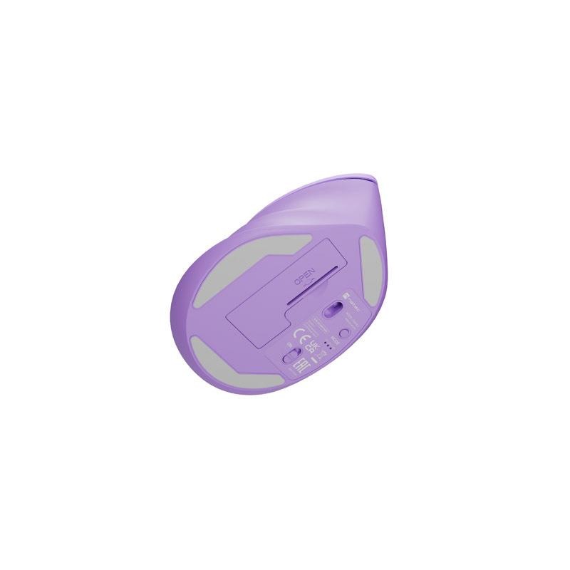 Mysz bezprzewodowa Natec Crake 2 Bluetooth 5.2 + 2.4GHz 2400DPI wertykalna