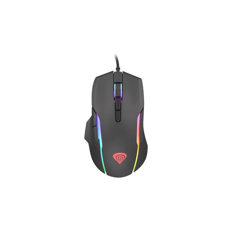 Mysz przewodowa Genesis Xenon 220 optyczna Gaming 6400DPI czarna