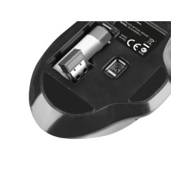 Mysz bezprzewodowa Natec Blackbird 2 optyczna NANO 2.4GHz cz… | PartsPC.pl