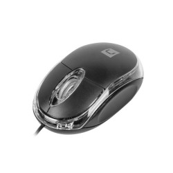 Mysz przewodowa Natec Vireo 2 optyczna 1000 DPI czarna | PartsPC.pl