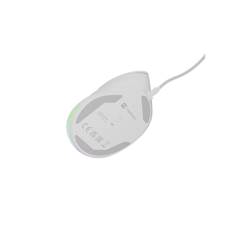 Mysz przewodowa Natec Crake 2 PRO 12800dpi wertykalna progra… | PartsPC.pl