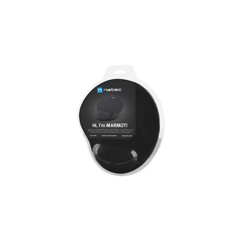 Podkładka pod mysz Natec Marmot żelowa ergonomiczna | PartsPC.pl