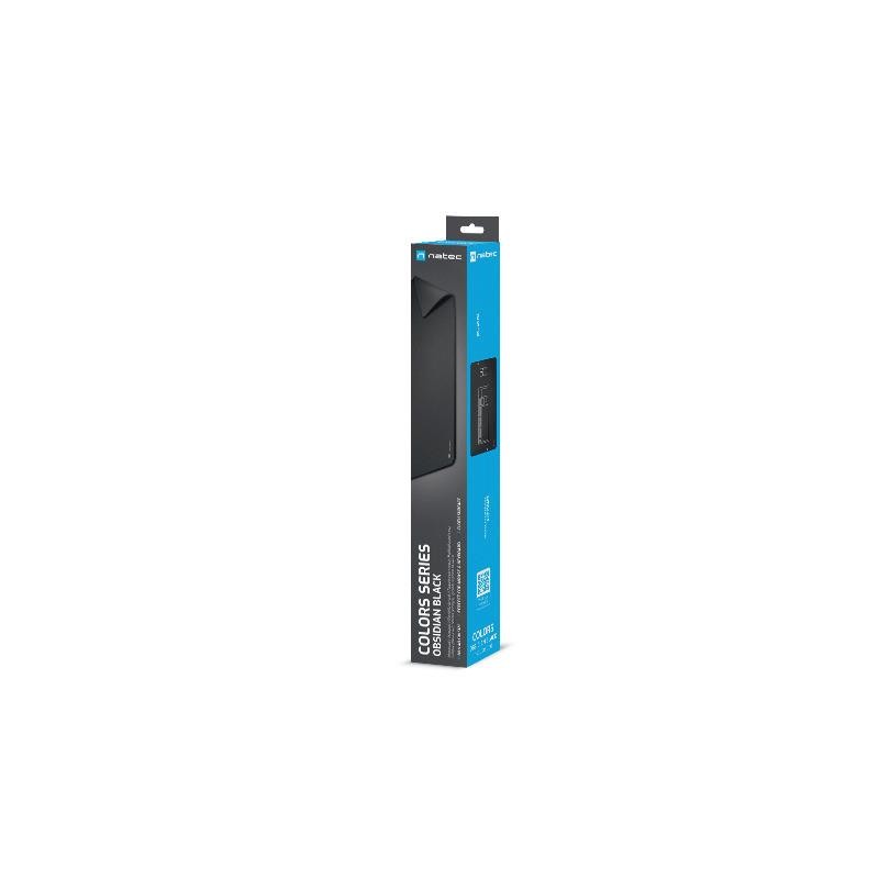 Podkładka pod mysz Natec Colors Series Obsidian black... | PartsPC.pl