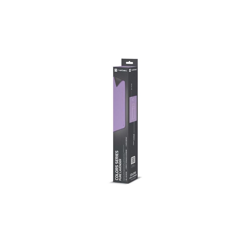 Podkładka pod mysz Natec Colors Series Pure Lavender 800x400mm