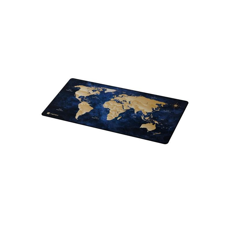 Podkładka pod mysz Natec World Deep Blue 800x400mm | PartsPC.pl
