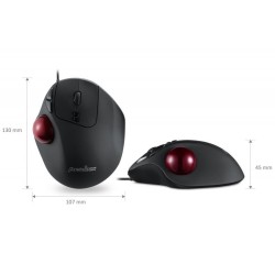 Mysz przewodowa Perixx PERIMICE 517 laserowa trackball 34mm … | PartsPC.pl
