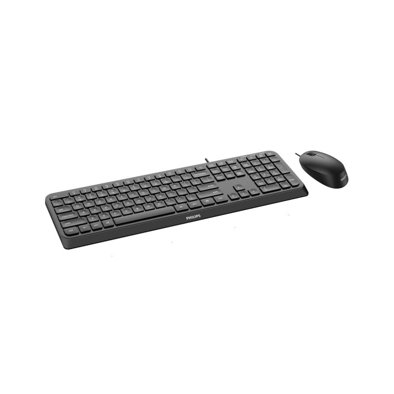 Zestaw przewodowy klawiatura i mysz PHILIPS SPT6207B/00 czar… | PartsPC.pl