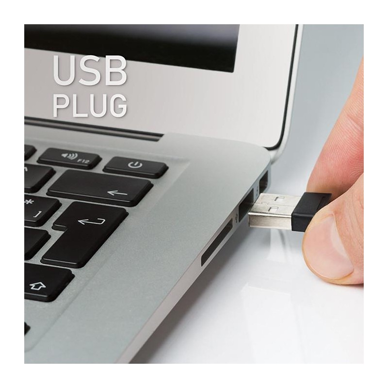 Wskaźnik Qoltec laserowy | Prezenter 4w1 | USB 3.0 | 2.4GHz | 100m