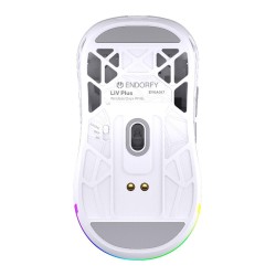 Mysz bezprzewodowa Endorfy LIV Plus Wireless Onyx White (EY6… | PartsPC.pl