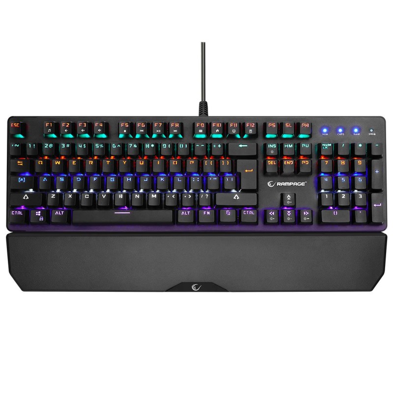 Klawiatura przewodowa Rampage KB-R86 gamingowa mechaniczna U… | PartsPC.pl