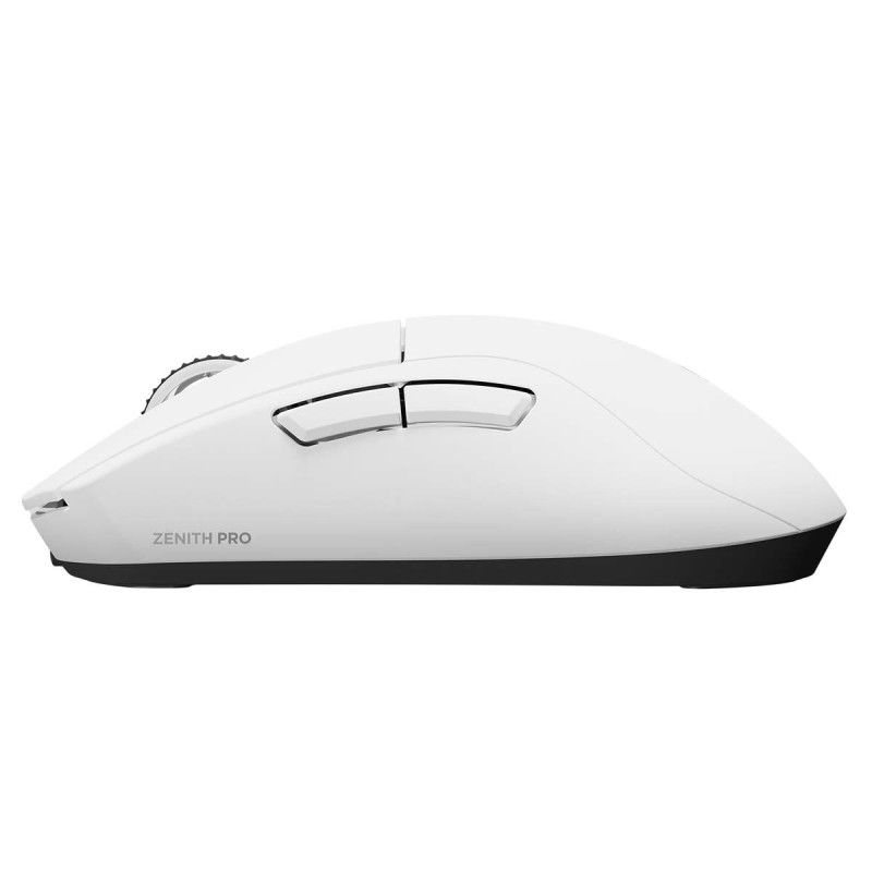 Rampage Zenith Pro mysz bezprzewodowa 26000 DPI biała + odbiornik 4 KHz PAW3395 BT 5.2