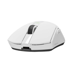 Rampage Zenith Pro mysz bezprzewodowa 26000 DPI biała + odbiornik 4 KHz PAW3395 BT 5.2