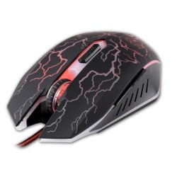 Mysz przewodowa Rebeltec DIABLO optyczna Gaming USB czarna… | PartsPC.pl