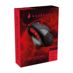 Mysz przewodowa SureFire Eagle Claw RGB | PartsPC.pl