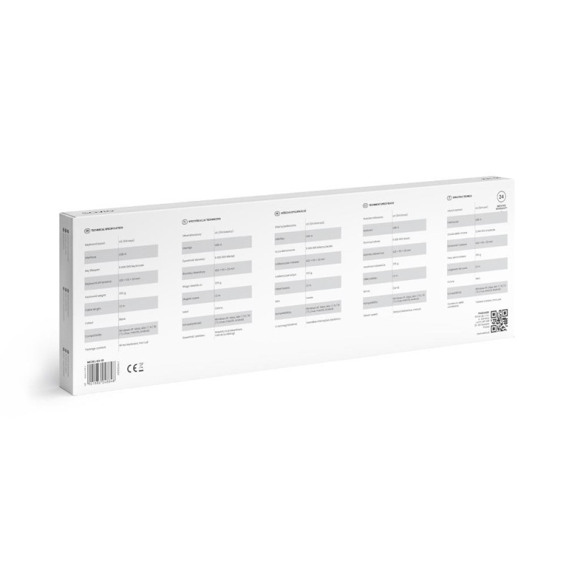 Klawiatura przewodowa SAVIO KB-01
